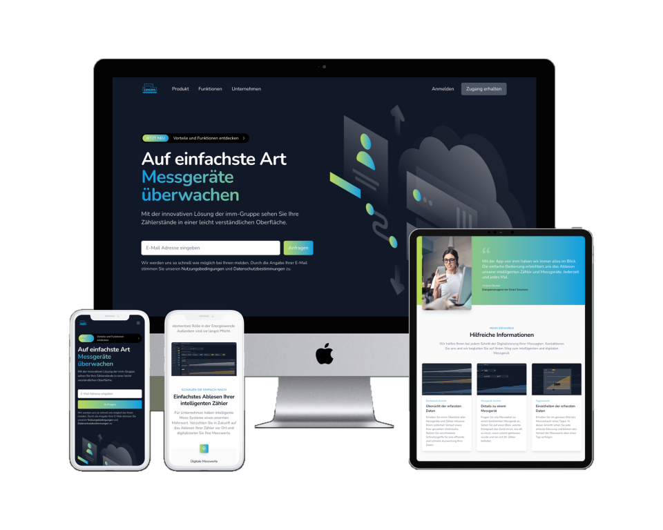 Design for imm smartControl on multiple devices